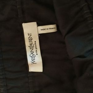 Gorgeous vintage YSL off the shoulder shirt